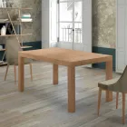 Tavolo Allungabile Fino a 470 cm in Legno Impiallacciato Made in Italy – Gordito Viadurini