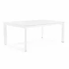 Tavolo Allungabile in Alluminio Design Moderno da Esterno Homemotion - Casper Viadurini