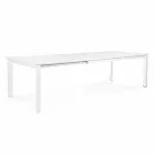 Tavolo Allungabile in Alluminio Design Moderno da Esterno Homemotion - Casper Viadurini