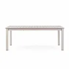 Tavolo Allungabile in Alluminio Design Moderno da Esterno Homemotion - Casper Viadurini