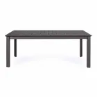 Tavolo Allungabile in Alluminio Design Moderno da Esterno Homemotion - Casper Viadurini