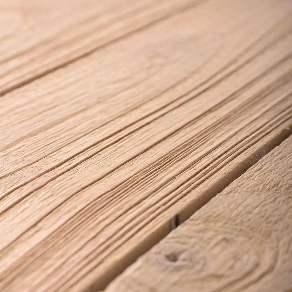 Tavolo Allungabile in Legno Design da Giardino per 6 Persone Homemotion - Hunter Viadurini