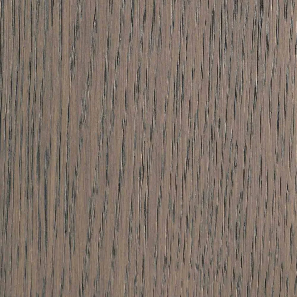 Tavolo Allungabile in Legno Frassino con Fasce Laterali Verniciato Grigio – Ketla Viadurini