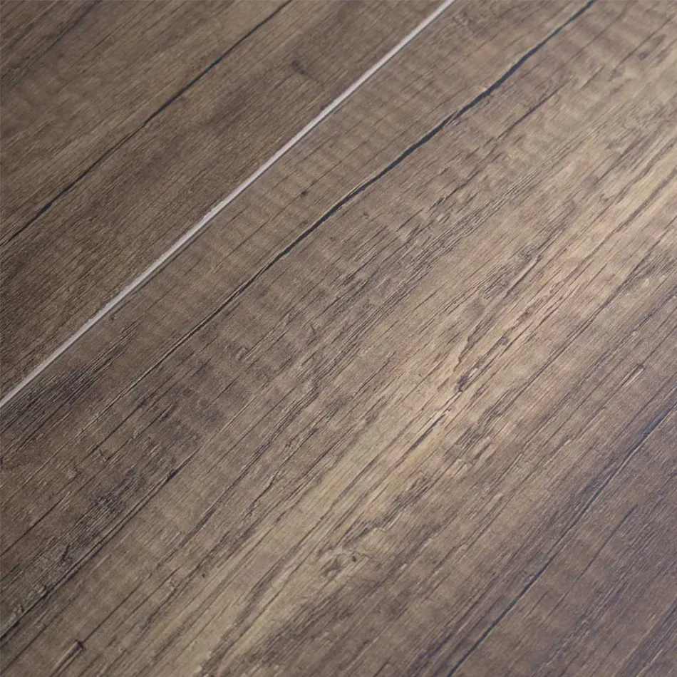 Tavolo Allungabile in Legno Nobilitato e Sottopiano in Ferro Antracite – Sassone Viadurini