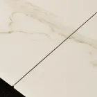 Tavolo Allungabile in Vetroceramica di 3 Diverse Finiture Made in Italy - Tecna Viadurini
