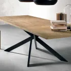 Tavolo Allungabile Moderno in Legno Rovere Made in Italy - Oncino Viadurini