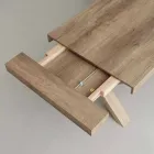 Tavolo allungabile moderno in nobilitato e Mdf Denver  Viadurini