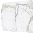 Tavolo Allungabile Realizzato con Piano in Ceramica e Base in Ferro - Incrocio Viadurini