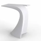 Tavolo alto da esterno H 100 cm di design, in polietilene, Wing Vondom Viadurini