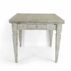 Tavolo Artigianale Allungabile Fino a 170 cm in Legno Made in Italy - Marsiglia Viadurini