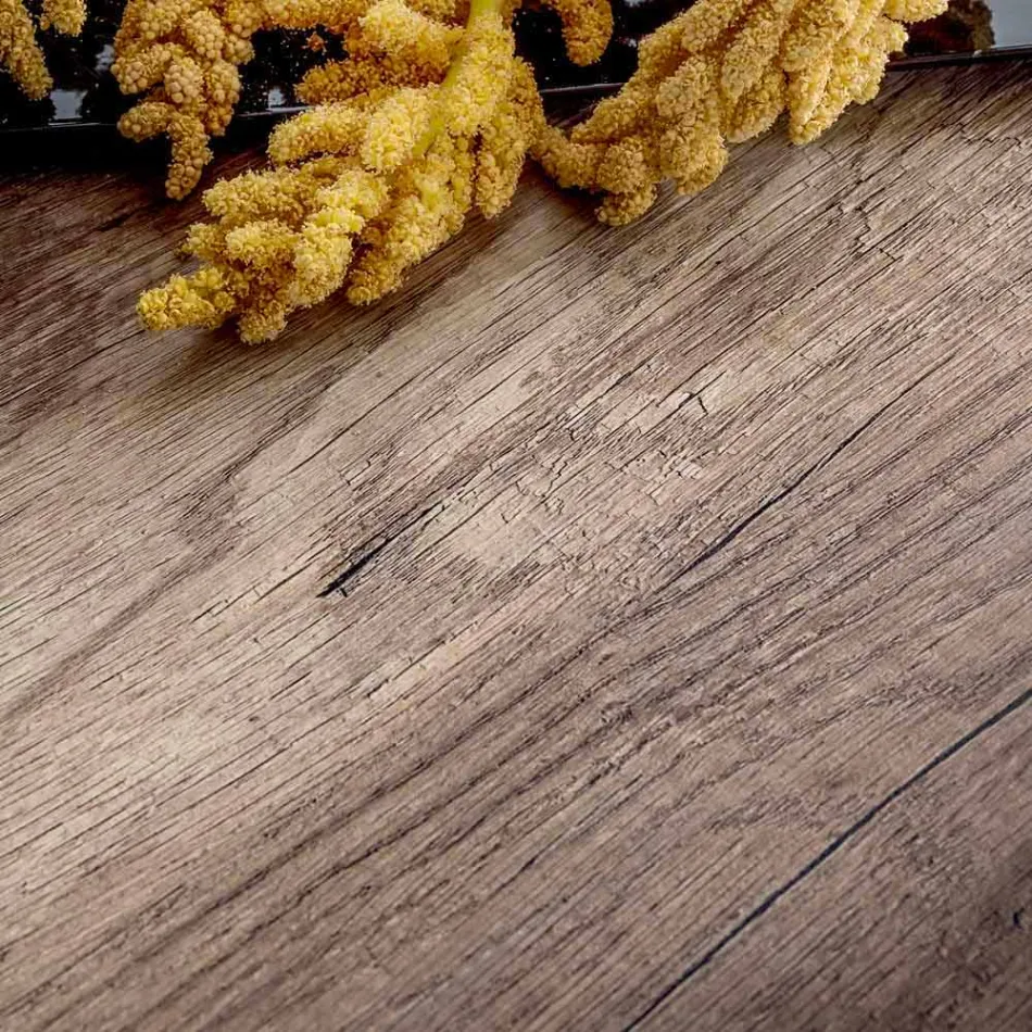 Tavolo con Piano Allungabile Fino a 334 cm Effetto Legno Made in Italy - Bavaria Viadurini