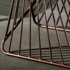 Tavolo con piano in vetroceramica moderno made in Italy, Mitia Viadurini