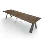 Tavolo Consolle Allungabile fino a 325 cm in Laminato Made in Italy – Dalmata Viadurini