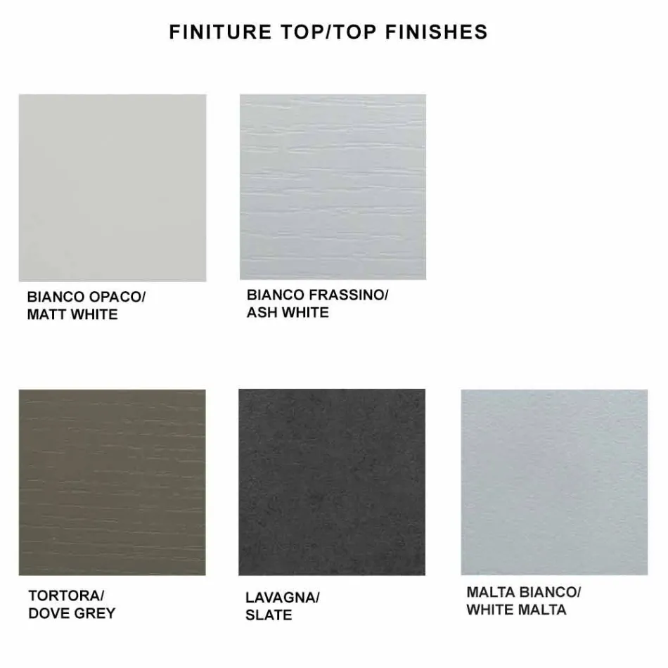 Tavolo Consolle Allungabile fino a 325 cm in Laminato Made in Italy – Gordito Viadurini