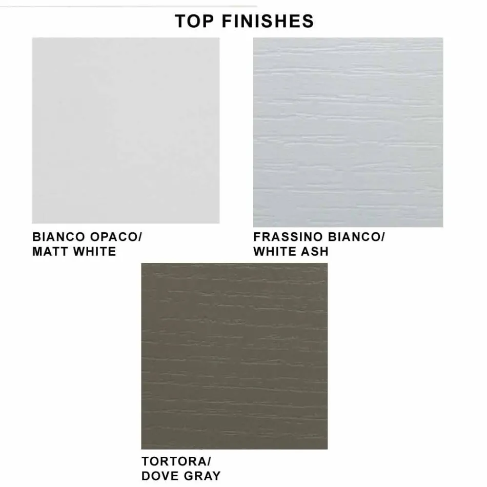 Tavolo Consolle Allungabile fino a 325 cm in Melaminico Made in Italy – Settimmio Viadurini