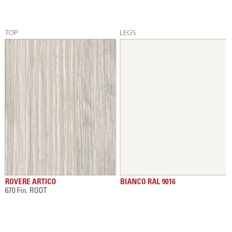 Tavolo Cucina Allungabile Fino a 240 cm in Hpl Pregiato Made in Italy - Jupiter Viadurini