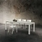 Tavolo Cucina Allungabile Fino a 240 cm in Hpl Pregiato Made in Italy - Jupiter Viadurini