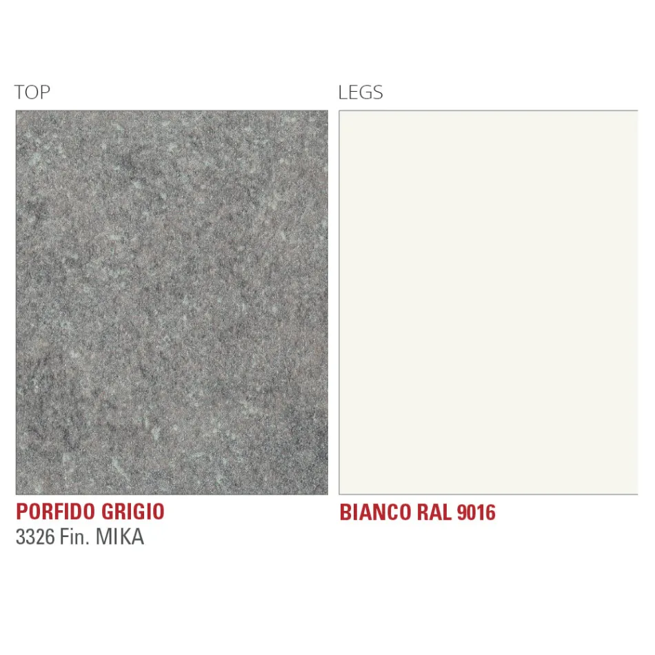 Tavolo Cucina Allungabile Fino a 240 cm in Hpl Pregiato Made in Italy - Jupiter Viadurini