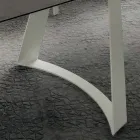 Tavolo Cucina Allungabile Fino a 280 cm Effetto Marmo Made in Italy - Pinocchio Viadurini