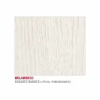 Tavolo Cucina con Piano in Melaminico e Base in Metallo Made in Italy - Spilla Viadurini