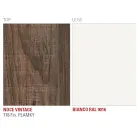 Tavolo Cucina in Hpl con Basamento in Metallo Made in Italy Pregiato - Pinocchio Viadurini