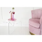 Tavolo da Caffè da Salotto Design in Plexiglass Trasparente o Fumè - Draco Viadurini