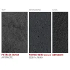 Tavolo da Cucina Allungabile in Ceramica Laminam Made in Italy Pregiato - Efisto Viadurini