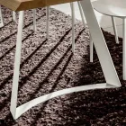 Tavolo da Cucina in Legno Scortecciato di Alta Qualità Made in Italy - Pinocchio Viadurini