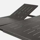 Tavolo da Esterno Allungabile Fino a 160 cm in Alluminio, Homemotion - Andries Viadurini