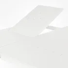 Tavolo da Esterno Allungabile Fino a 160 cm in Alluminio, Homemotion - Andries Viadurini