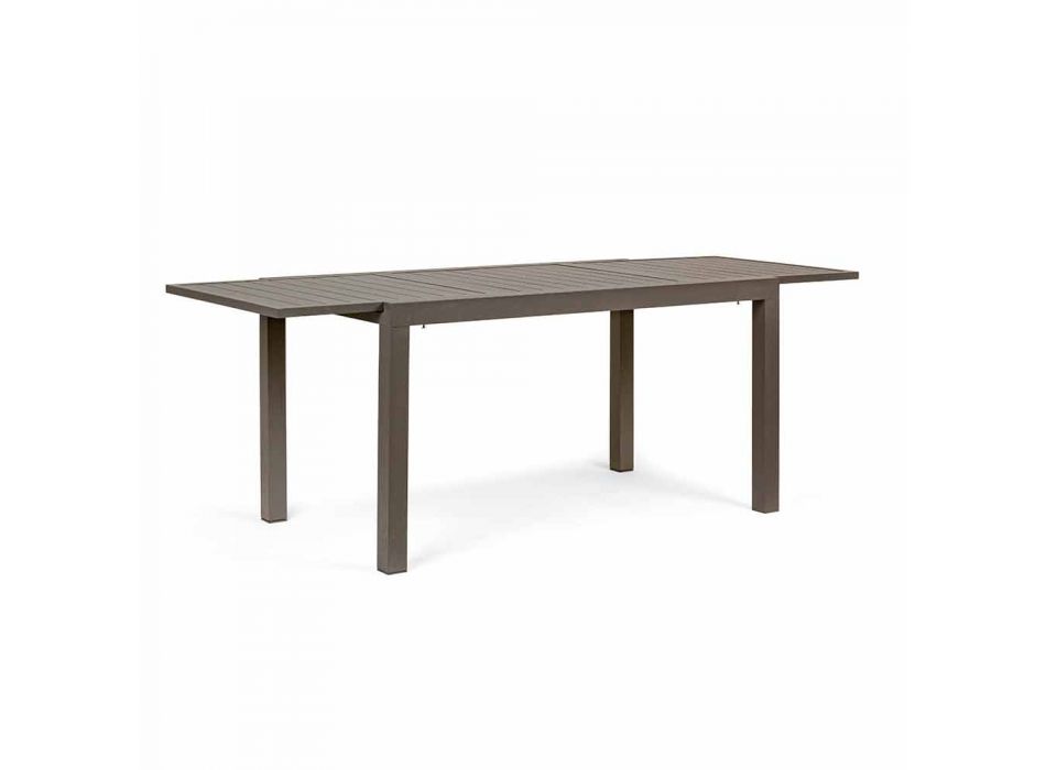 Tavolo da Esterno Allungabile Fino a 240 cm in Alluminio, Homemotion - Arold Viadurini