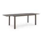 Tavolo da Esterno Allungabile Fino a 240 cm in Alluminio, Homemotion - Arold Viadurini