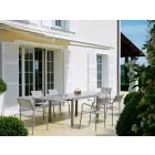 Tavolo da Esterno Allungabile Fino a 280 cm in Metallo Made in Italy - Dego Viadurini