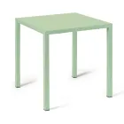 Tavolo da Esterno con Struttura in Acciao Zincato Realizzato in Italia - Azul  Viadurini