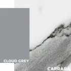 Tavolo da Esterno in Alluminio di Design Moderno per Giardino - Mississippi2 Viadurini