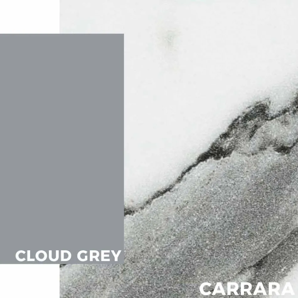 Tavolo da Esterno in Alluminio di Design Moderno per Giardino - Mississippi2 Viadurini