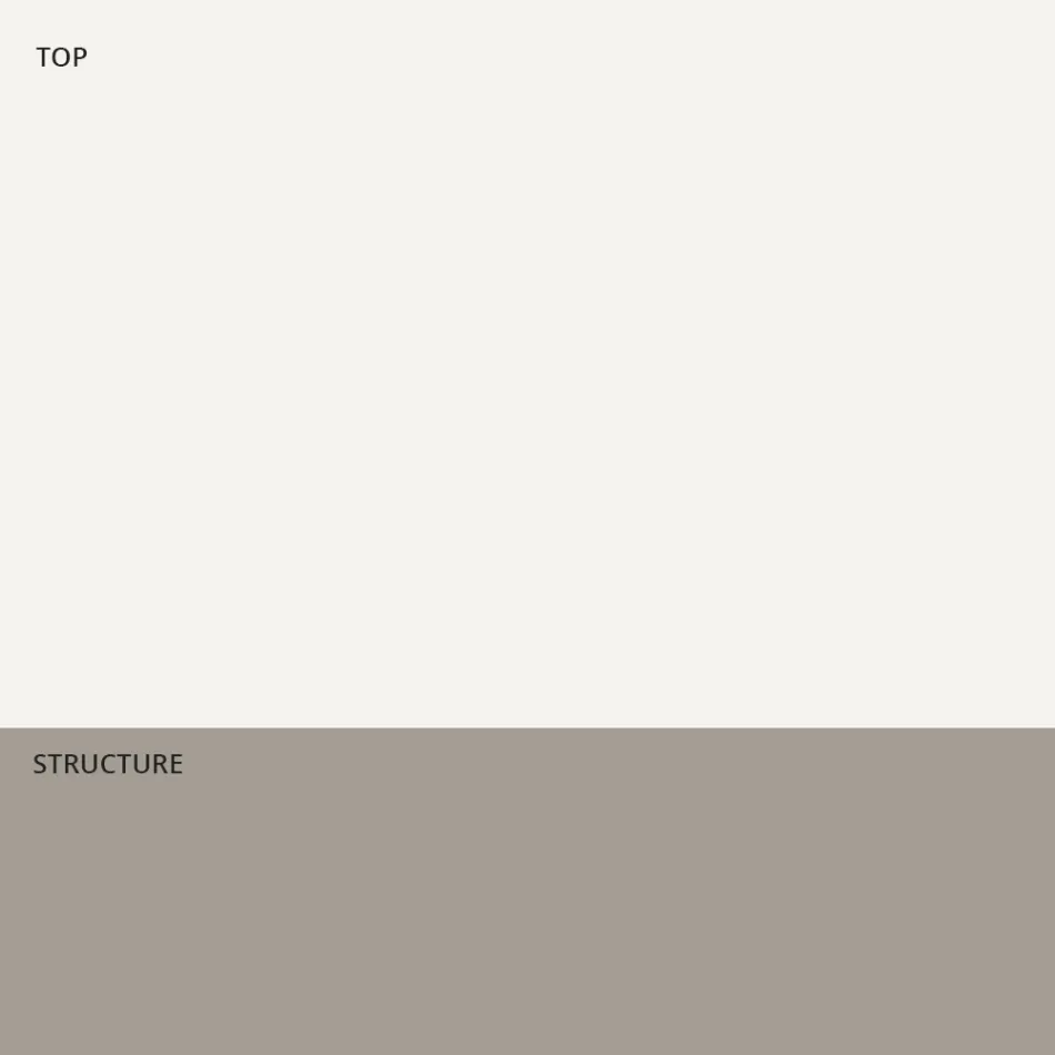 Tavolo da Esterno Moderno in Hpl e Polietilene Opaco Made in Italy - Forlina Viadurini