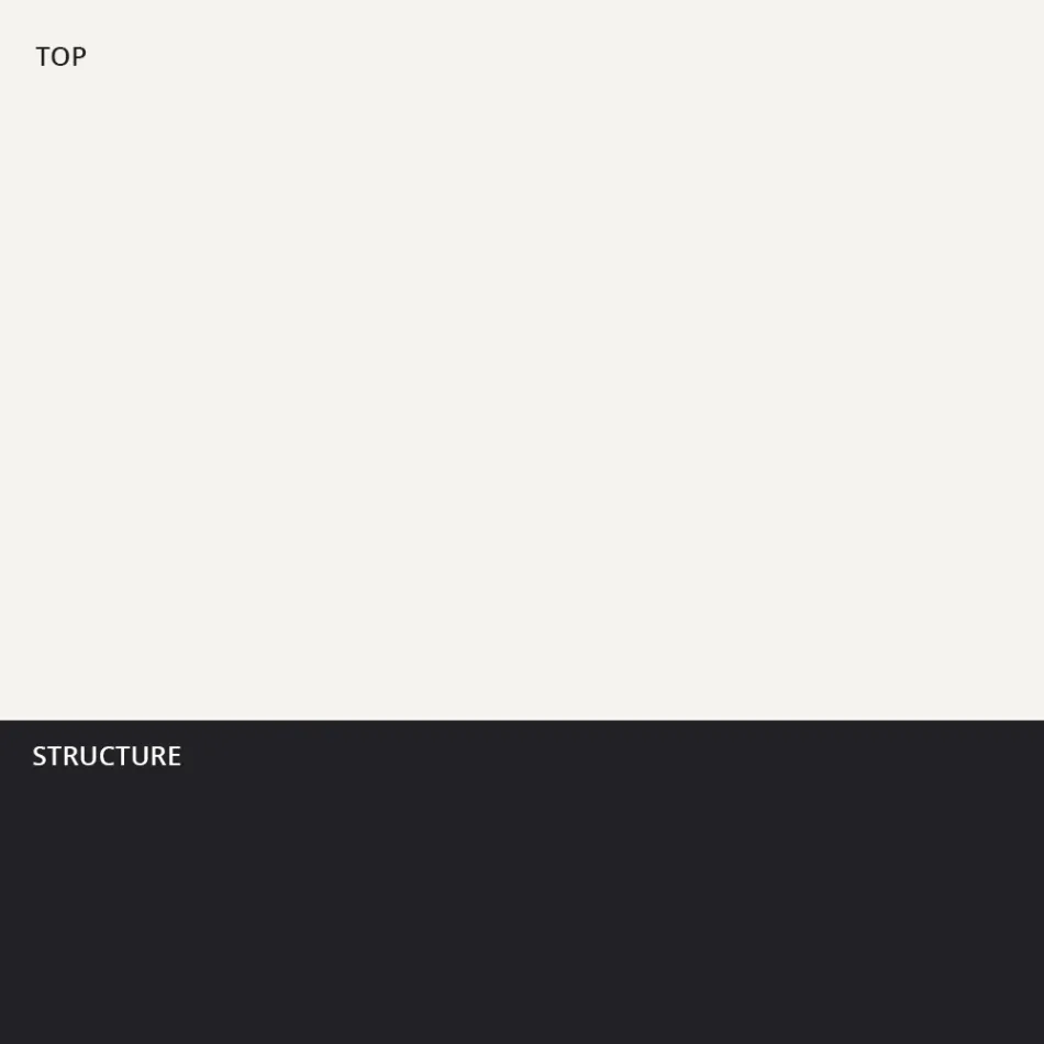 Tavolo da Esterno Moderno in Hpl e Polietilene Opaco Made in Italy - Forlina Viadurini