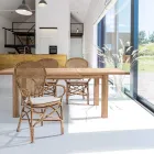 Tavolo da Giardino Allungabile Fino 250 cm in Legno di Teak Homemotion - Hunter Viadurini