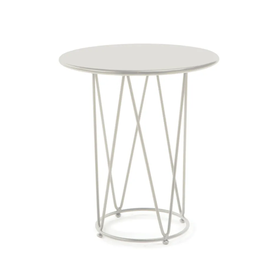 Tavolo da Giardino in Acciaio di Varie Misure Realizzato in Italia – Brienne Viadurini