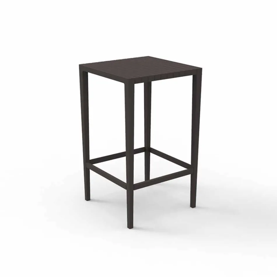 Tavolo da giardino Spritz by Vondom in polipropilene e fibra di vetro Viadurini