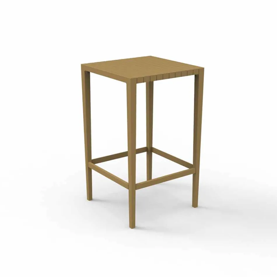 Tavolo da giardino Spritz by Vondom in polipropilene e fibra di vetro Viadurini