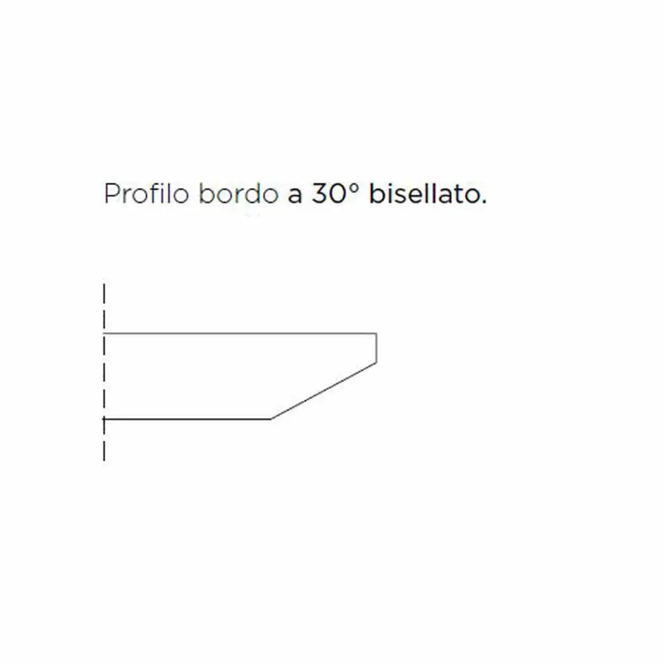 Tavolo da Pranzo a Botte con Piano Impiallacciato Made in Italy - Settimmio Viadurini