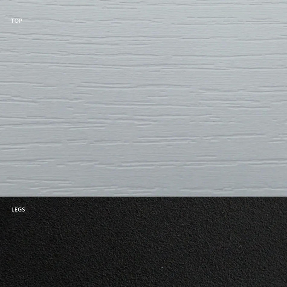 Tavolo da Pranzo a Botte in Laminato Effetto Legno Made in Italy - Grotta Viadurini