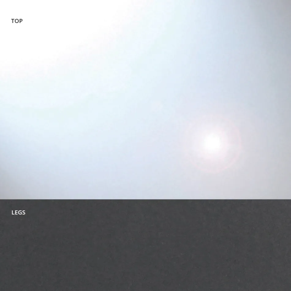 Tavolo da Pranzo a Botte in Vetro e Acciaio Realizzato in Italia - Grotta Viadurini