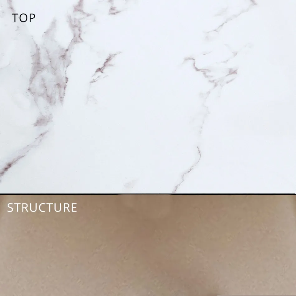 Tavolo da Pranzo Allungabile 318 cm da Esterno in Alluminio e Gres - Filomena Viadurini