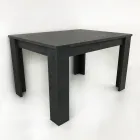 Tavolo da Pranzo Allungabile a 170 cm Design in Legno Sostenibile - Perro Viadurini