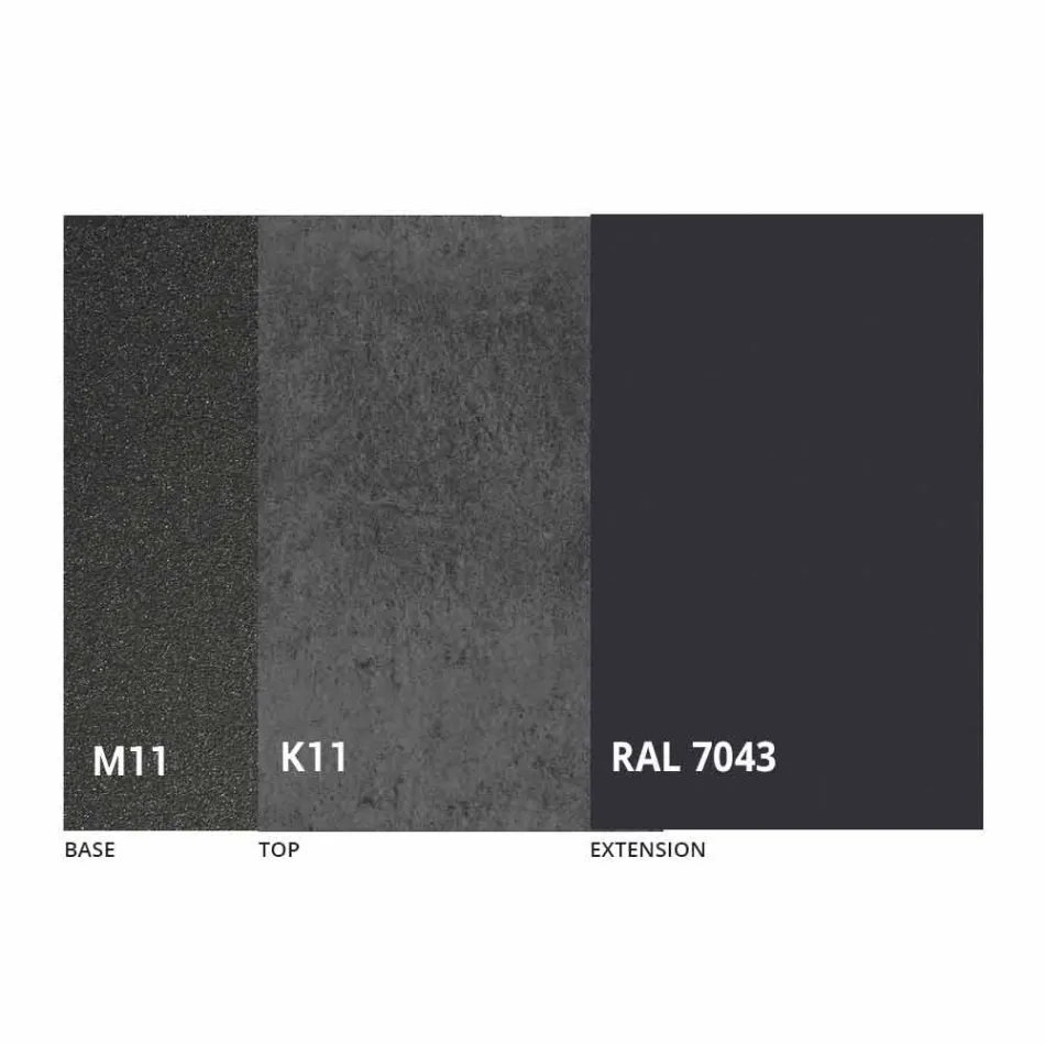 Tavolo da Pranzo Allungabile a 180 cm in Ceramica Made in Italy - Pitagora Viadurini