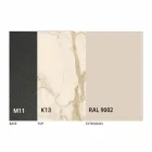 Tavolo da Pranzo Allungabile a 180 cm in Ceramica Made in Italy - Pitagora Viadurini