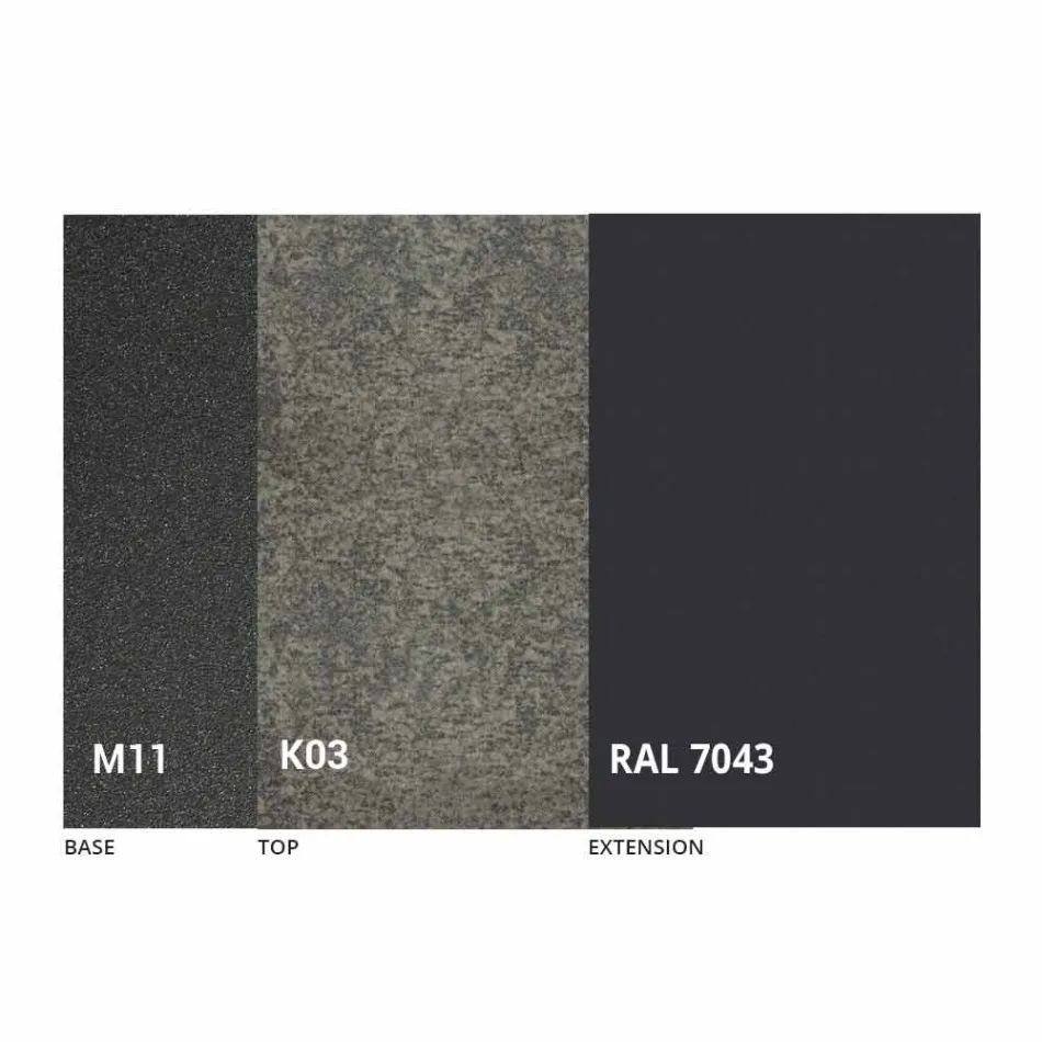 Tavolo da Pranzo Allungabile a 180 cm in Ceramica Made in Italy - Pitagora Viadurini